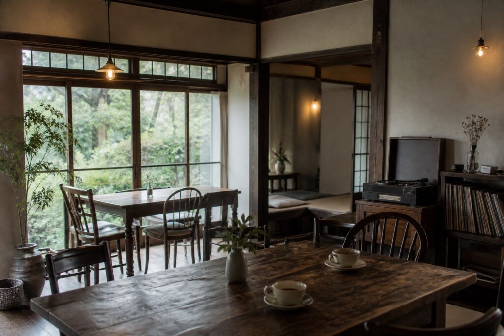 心安らぐ店内
